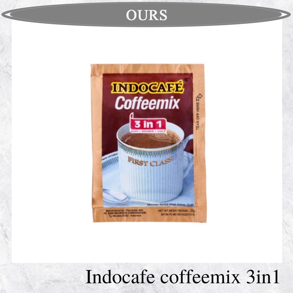 

indocafe coffeemix 3in1 20gr kopi instan