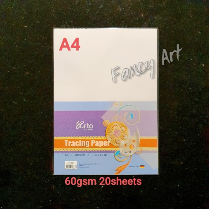 

Cuci Gudang Arto Tracing Paper A4 / Kertas Kalkir ( 60Gsm 20Sheets ) Berkualitas