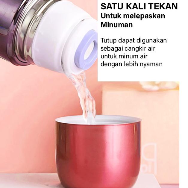 Promo GM Bear Termos Stainless Steel 500ml P0351 - Termos Tumblr Hot & Cold Segera Dapatkan 