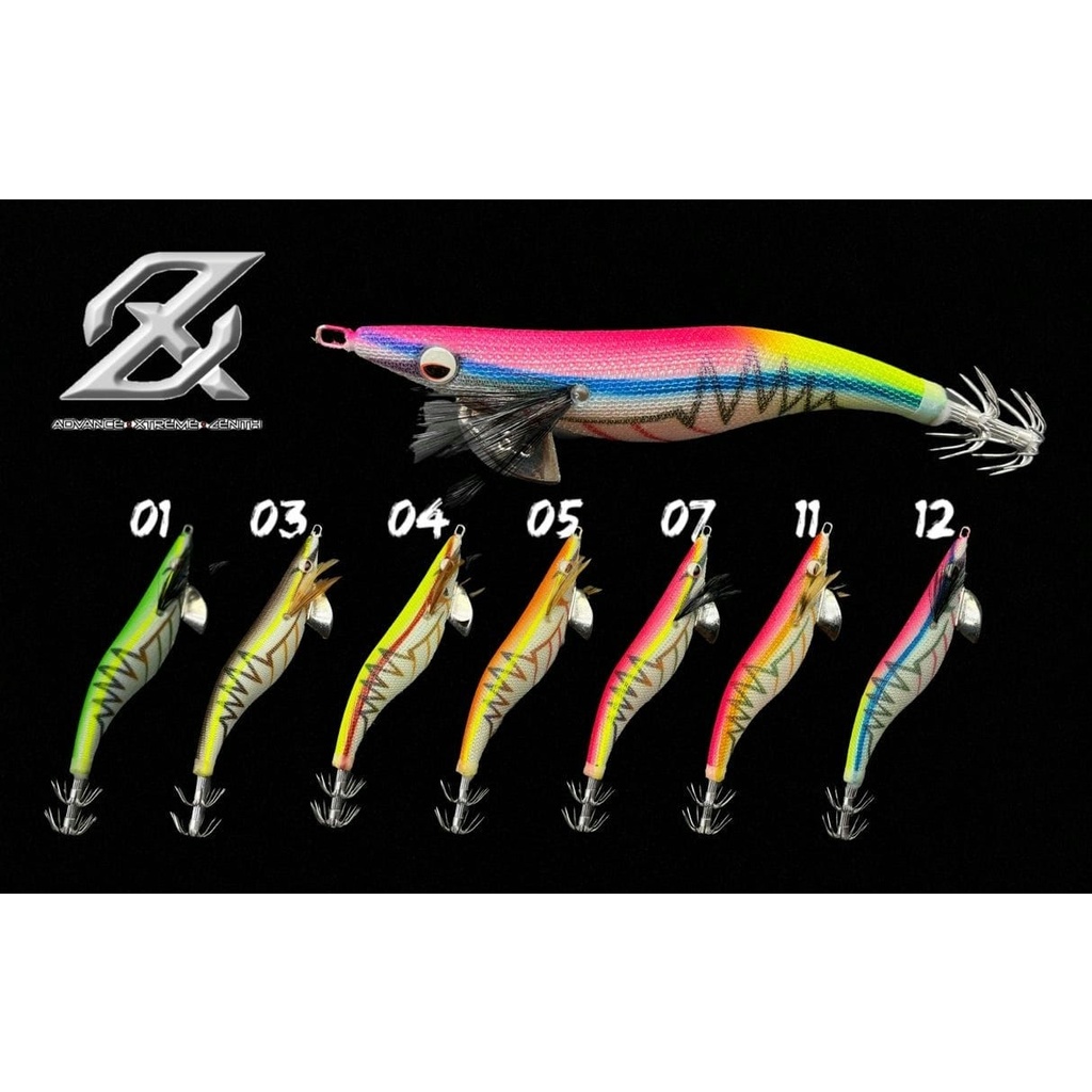 Egi AXZ Rattle Squid Jig Size 2.5 - Umpan Pancing Cumi - Kapela - Eging - Mancing Cumi