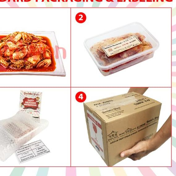 

BISA COD ✔️BUNDLING KIMCHI SAWI FRESH 250gr FREE TOKPOKI ONLY PLAZA KOREA 100gr|RA9