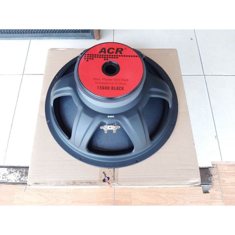 Speaker Full Range 15&quot; 15 inch ACR 15600 Black cocok Untuk Outdoor