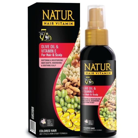 *galerybeautysemarang* NATUR Hair Vitamin 80mL 100% Original BPOM All Varian