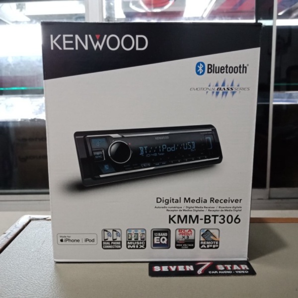 Jual onderdil Single din kenwood kmm-bt306 - kenwood kmmbt306 - kenwood km Berkualitas