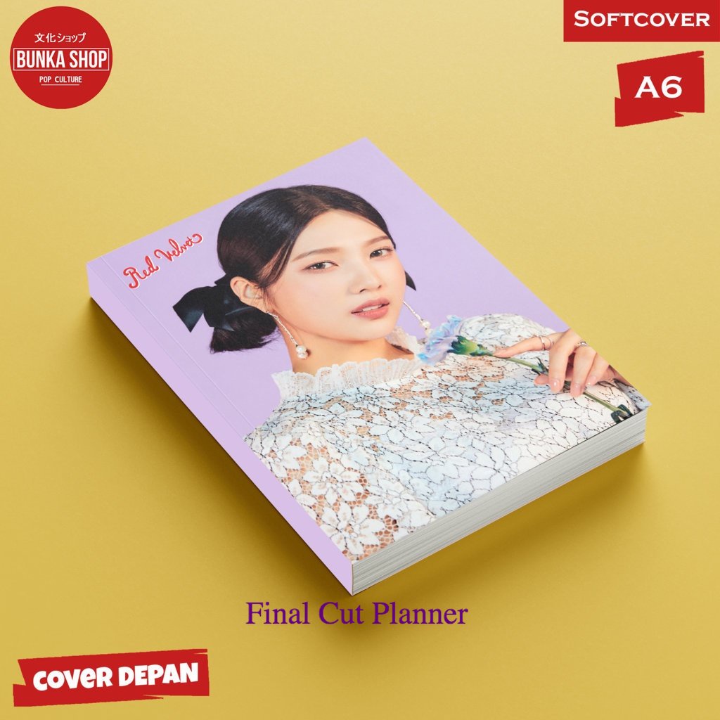 

Pocket Note Kpop Red Velvet Joy Softcover A6 Buku Tulis Catatan Notes Agenda Planner jurnal .