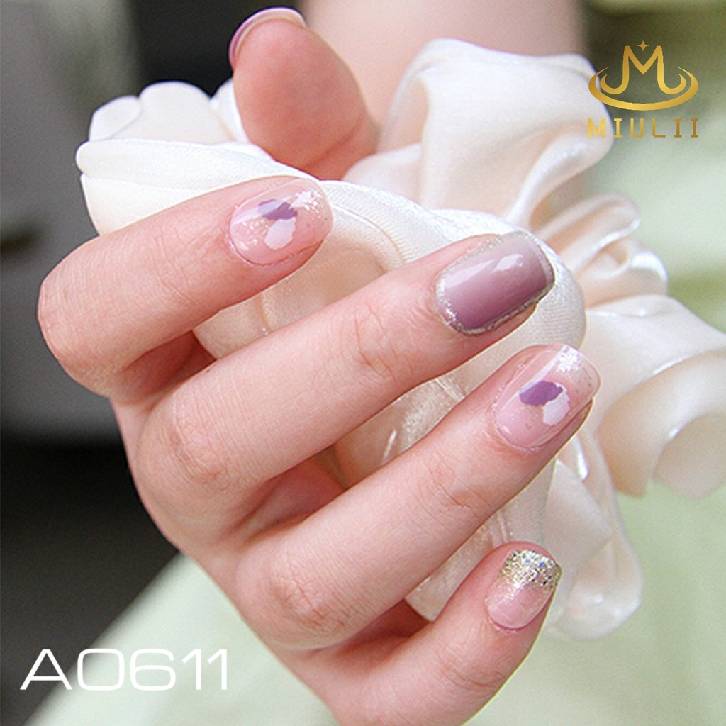 MIULII / KUKU PALSU   A0611  / 24PCS / 3D / NAIL ART / PREMIUM / CUTE / FREE LEM JELLY / KUTEK