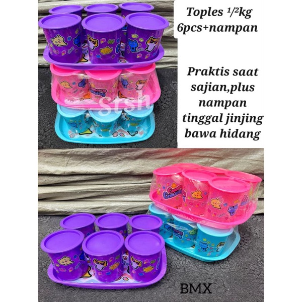 TOPLES 1/2KG 6PCS SET NAMPAN