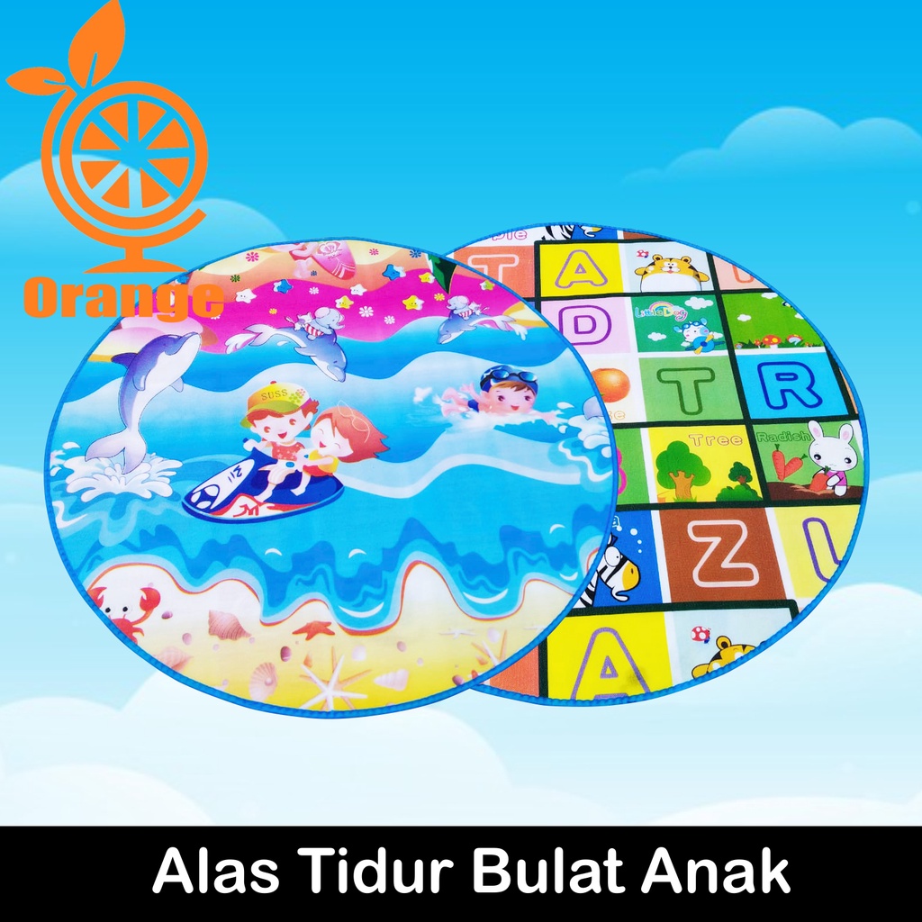 Karpet Alas Tenda Anak Castle Bulat Alas Tenda Anak Alas Tidur Bulat Anak Alas Tidur Empuk