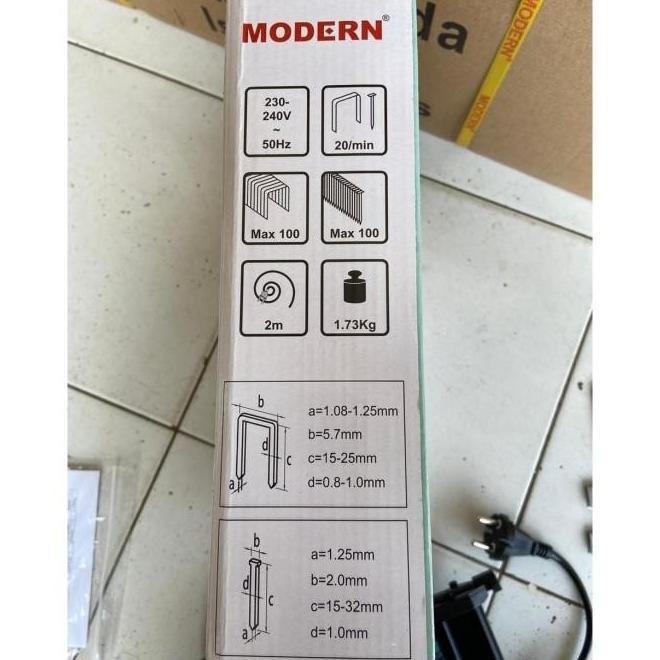 Ready Stok Mesin Alat Paku Tembak Listrik Modern M-30F/U / Gun Nailer