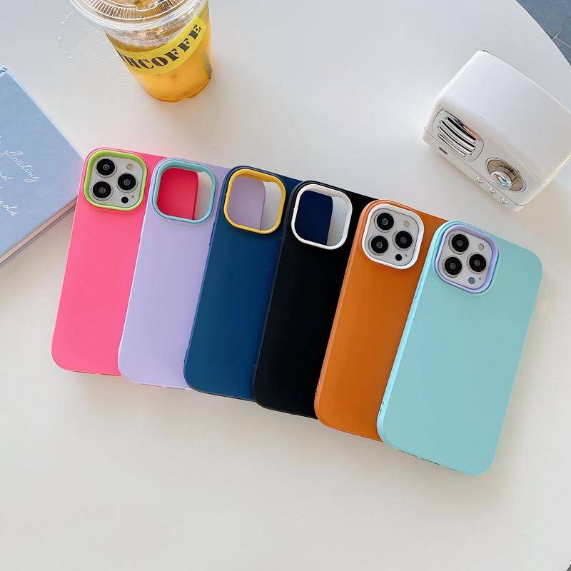 Soft Case Bahan Silikon Tahan Banting Untuk iPhone X XS MAX XR 7 8 6 6S Plus SE 2022 2020