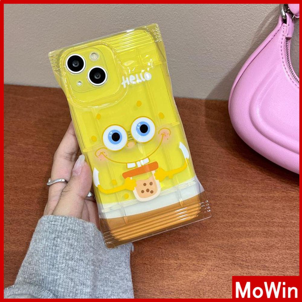 For iPhone 14 Pro Max iPhone Case Snack Bag TPU Soft Case Clear Case Airbag Shockproof Camera Cover Cartoon Cute Compatible For iPhone 13 Pro Max 12 Pro Max 11 7plus XR
