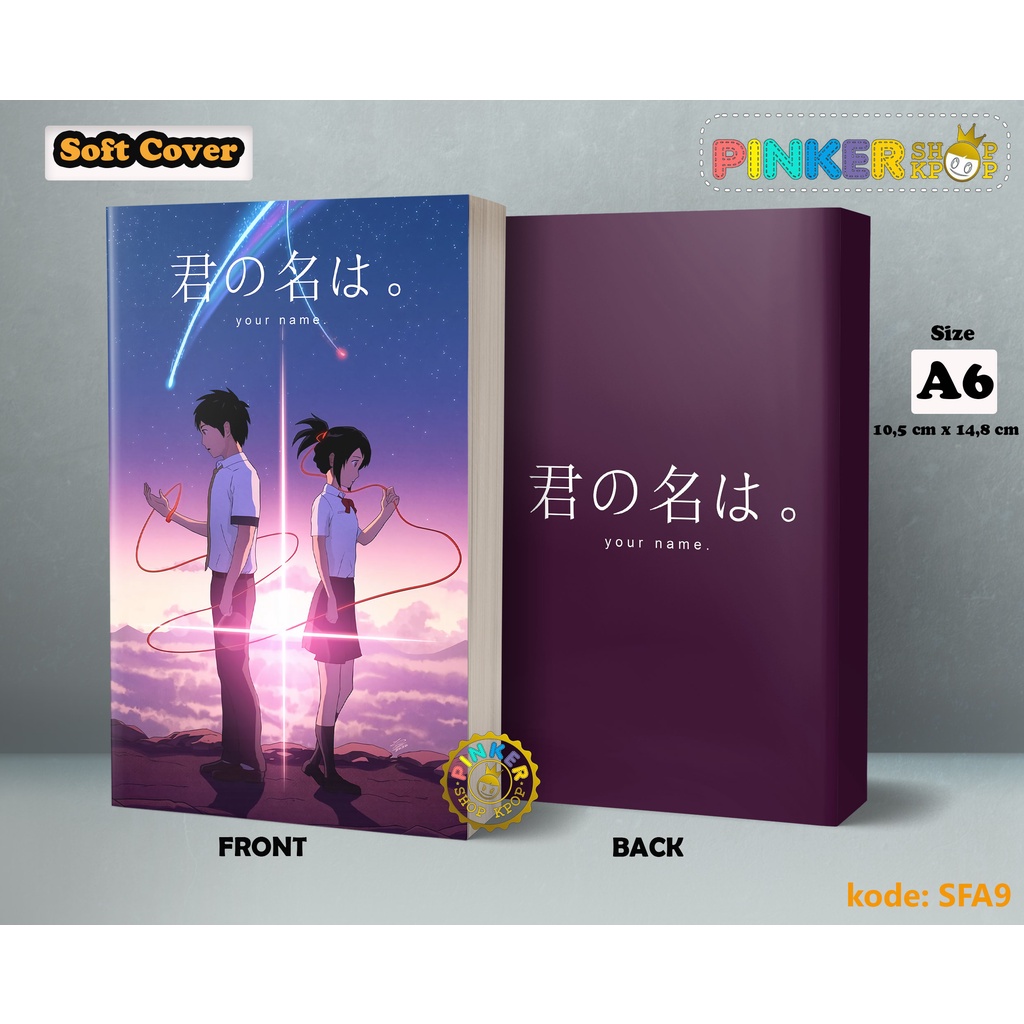 

(SFA9) Pocket Note Anime KIMI NO NAWA Softcover