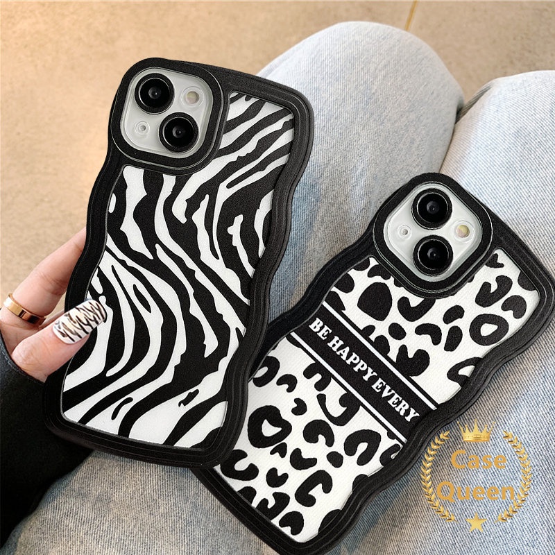 Soft Case TPU Motif Leopard Untuk Redmi 10 9 9A 9T 10A 9C NFC Note 10 Note 11 Note 9 Note 8 Note 10s Note 11s Max Plus