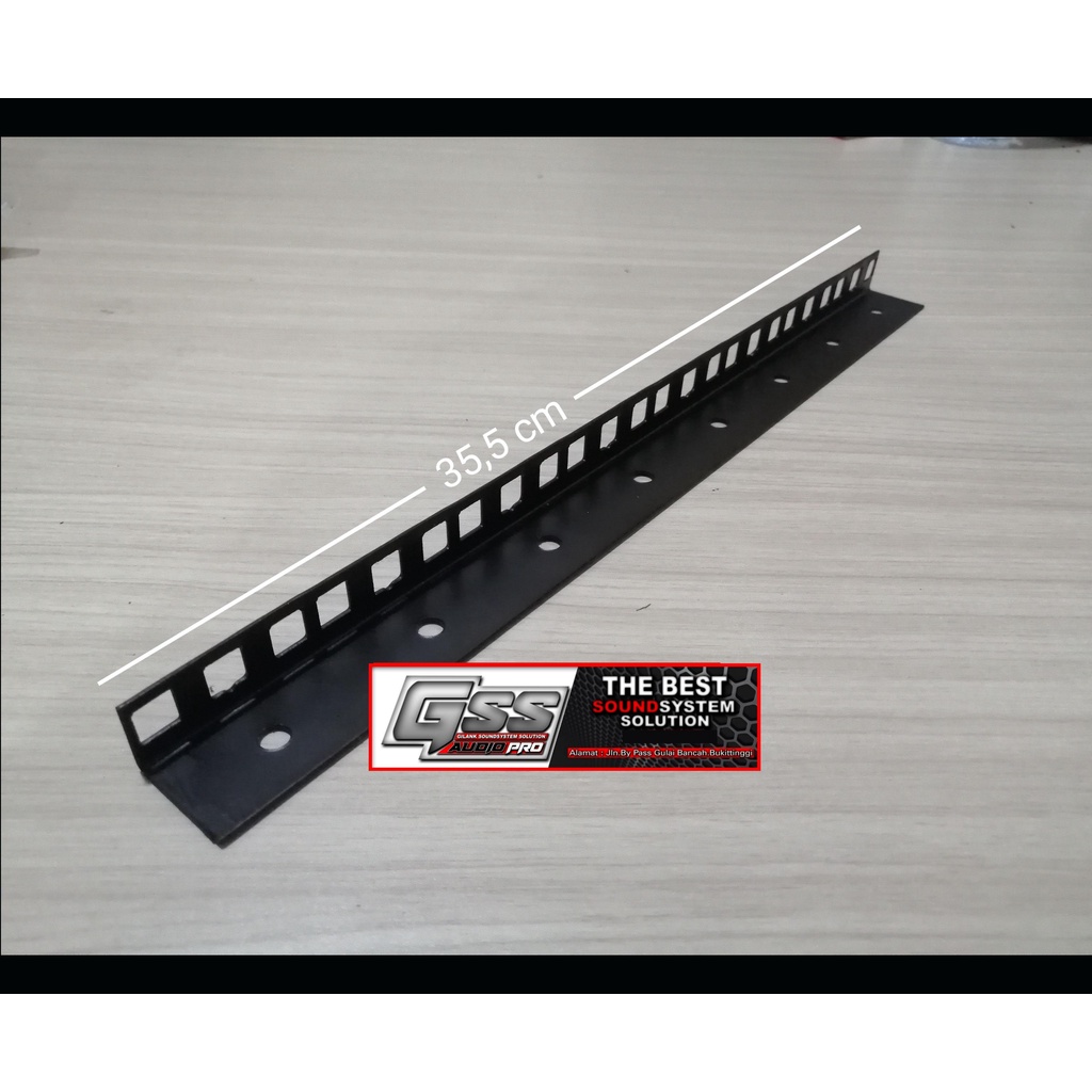 Besi lis Siku Rak Hardcase 8U