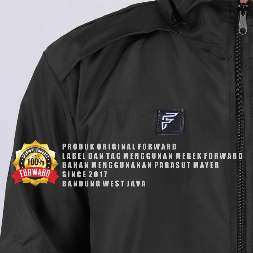 Jaket Parasut Motor Casual Pria Forward System