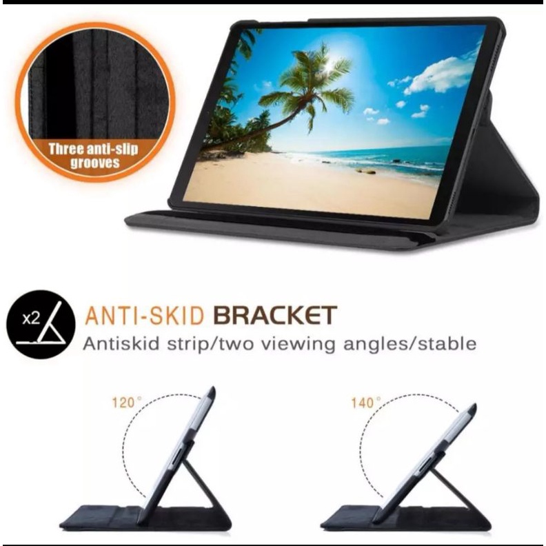 Rotary samsung galaxy tab X800 s8 plus s8plus sarung casing case flip buku book putar 360 stand standing SM-X800 SM-X806 SM-X806B SM-X806U SM-X806N
