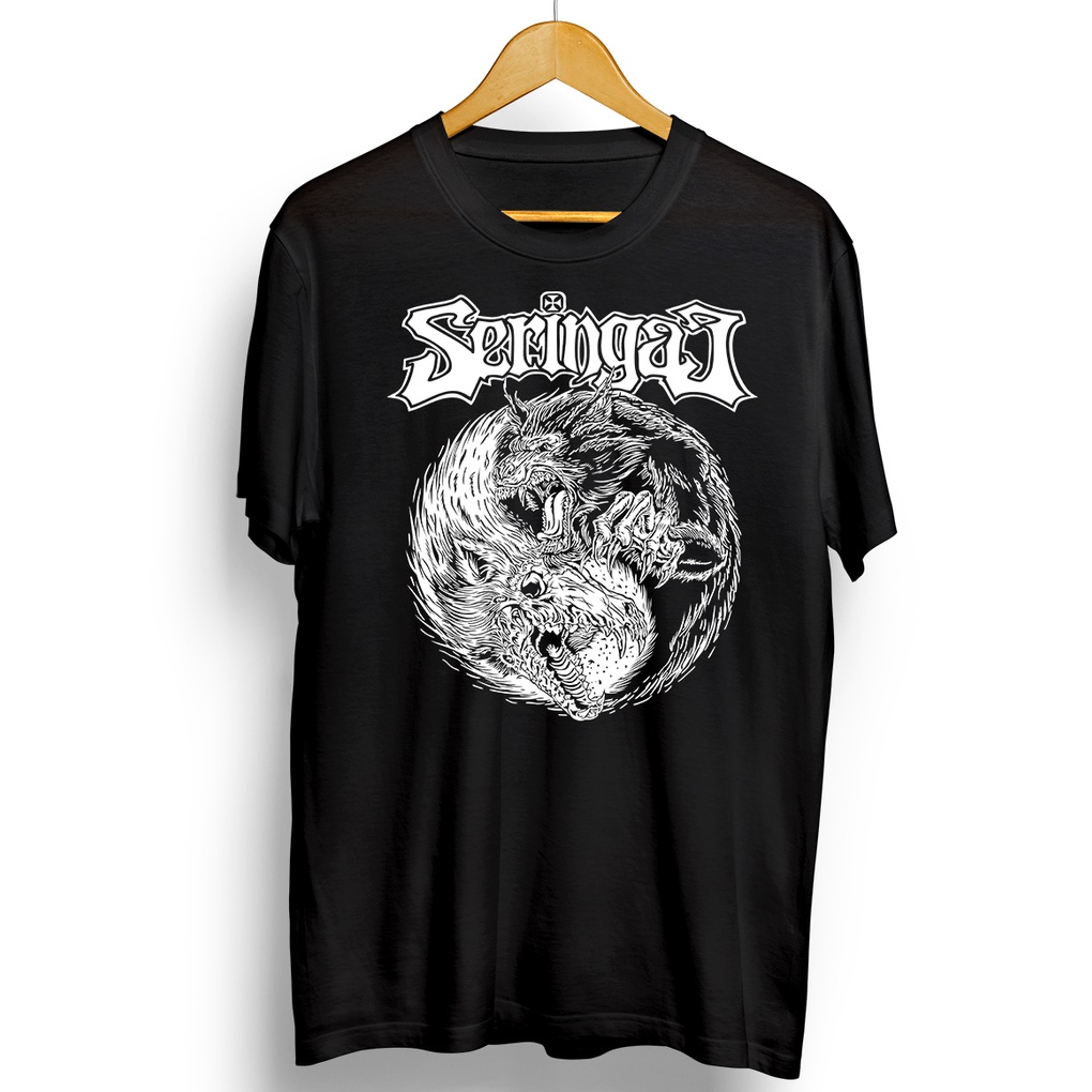 Kaos Band Seringai / Baju Distro / T-Shirt Band Rock / Kaos Distro Pria Wanita / T-Shirt Premium