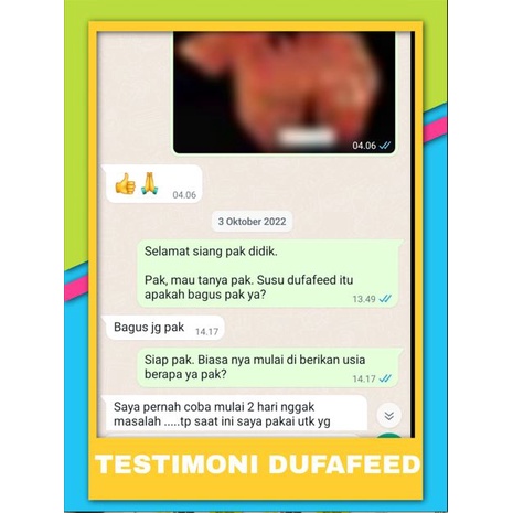 SUSU DUFAFEED 1Kg - Susu Untuk Anak Domba Kambing Cempe Sapi Pedet Babi