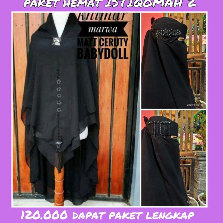 BSK.18Oc22ғ • Paket niqob hemat istiqomah 2/Niqob murah niqob yaman niqob temboro niqob