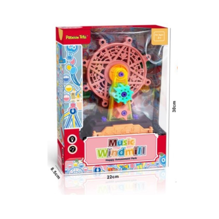 Mainan Anak MUSIC WIND MILL Mainan Ferris wheel Mainan Kincir Musik