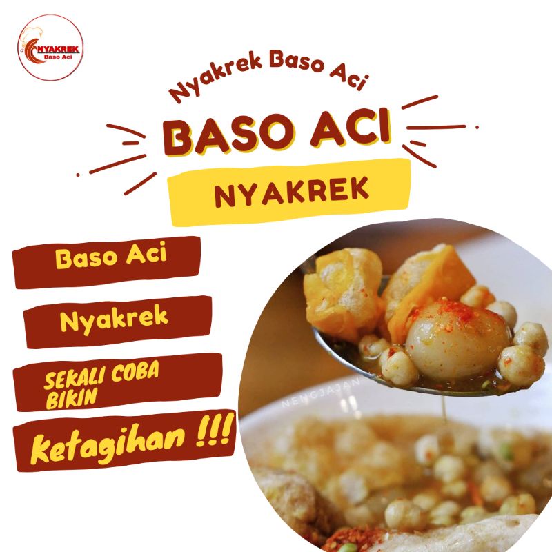 Baso Aci Tulang Rangu Bakso Aci Tulang Rangu Boci Tulang Rangu Cilok Makanan Instan halal Nyakrek