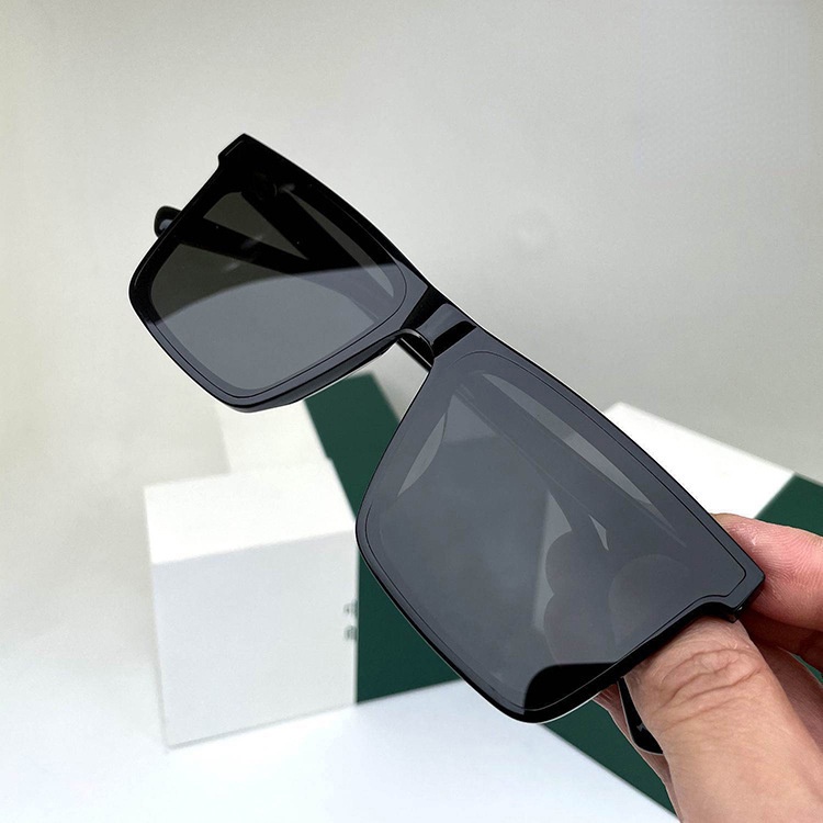 Kacamata Hitam Bingkai Plastik Gaya Retro Vintage Untuk Pria Dan Wanita