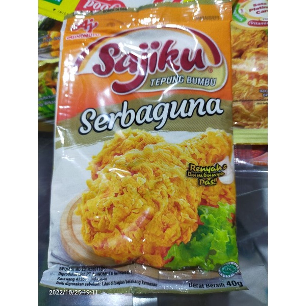 sajiku tepung bumbu serbaguna 40gr