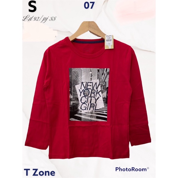 Kaos cewek || kaos oblong || kaos cewek lengan panjang || kaos branded || kaos T ZONE cewek