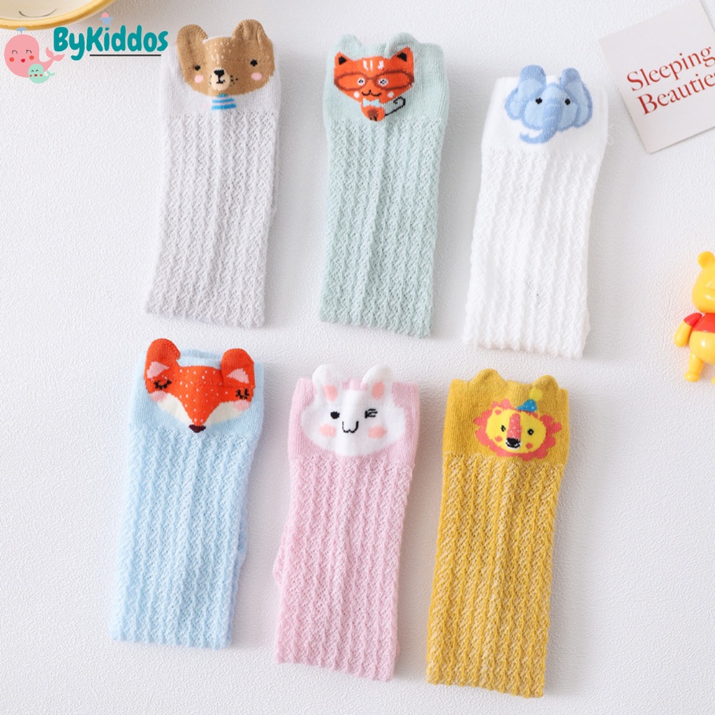ByKiddos - Kaos Kaki Panjang Anak Bayi Cewek Anti Slip / Kaus Kaki Anak Bayi Perempuan / Baby Socks