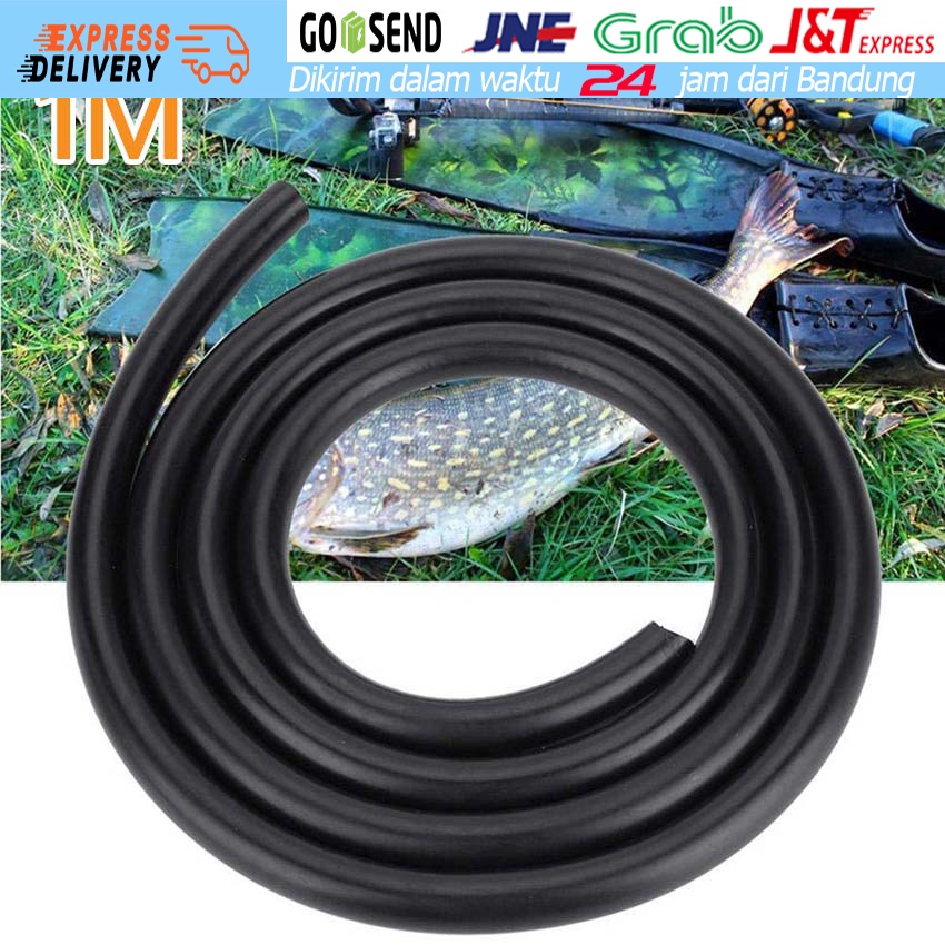 1 Meter Rubber Speargun Spearfishing 10mm/12mm/14mm/16mm Karet Tembak Panah Ikan