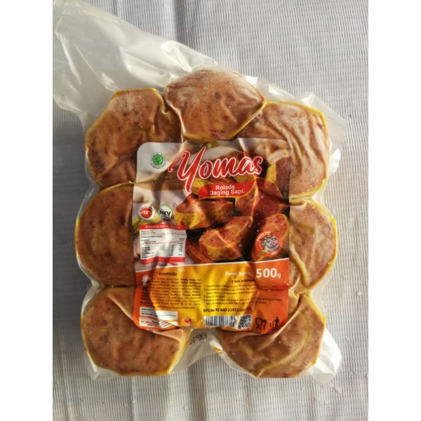 

Yomas Rolade daging sapi 500g isi 18s