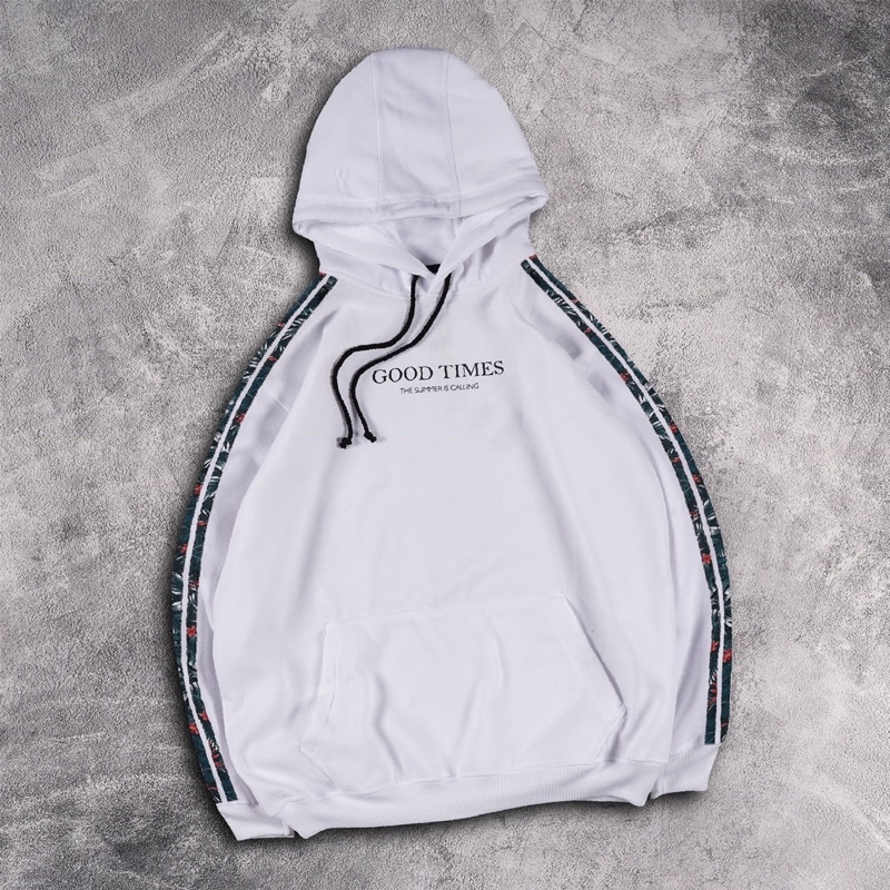 [N01011] Jaket Hoodie List Distro Motif -GOODTIMES-
