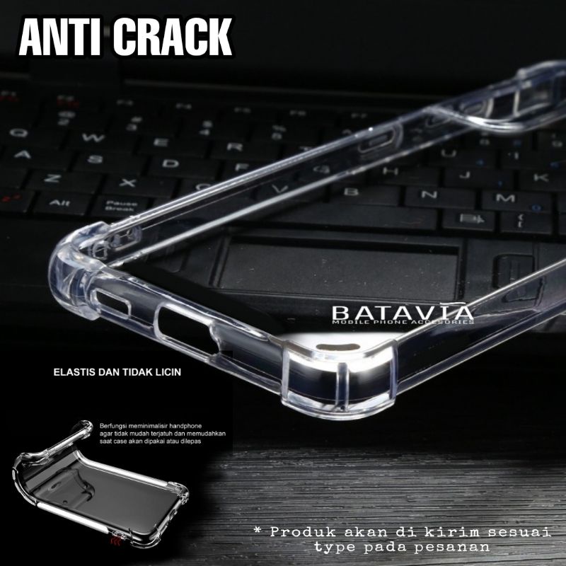 Case Anti Crack Realme C30 C31 C35 C20 C21 C25 C25Y C15 C12 C11 C2 C17 Case Anti Crack Clear Shockpr