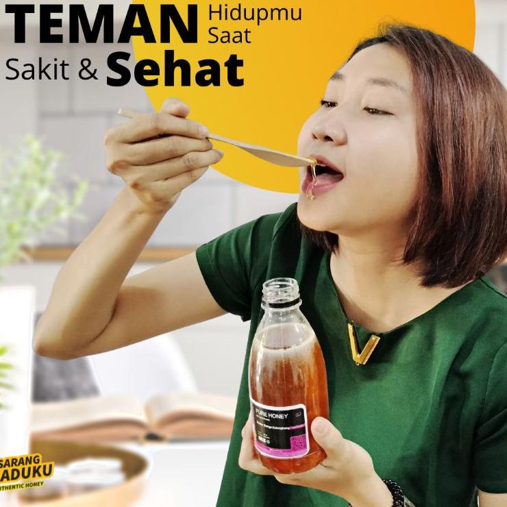 

ㅉ Sarang Maduku - Madu Murni Asli 100% Raw Honey 325ml Madu Asam Lambung Asma GERD Berat Badan Imun Booster TERLARIS 3577 ❁