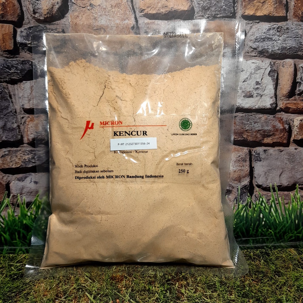 

Bumbu Dasar Samara Micron - Kencur / Cikur Bubuk - Sar Keong Powder