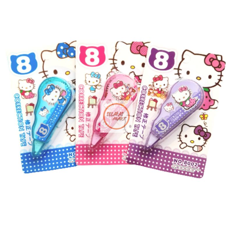 

Correction Tape / Tip-ex Kertas 8002 Hello Kitty