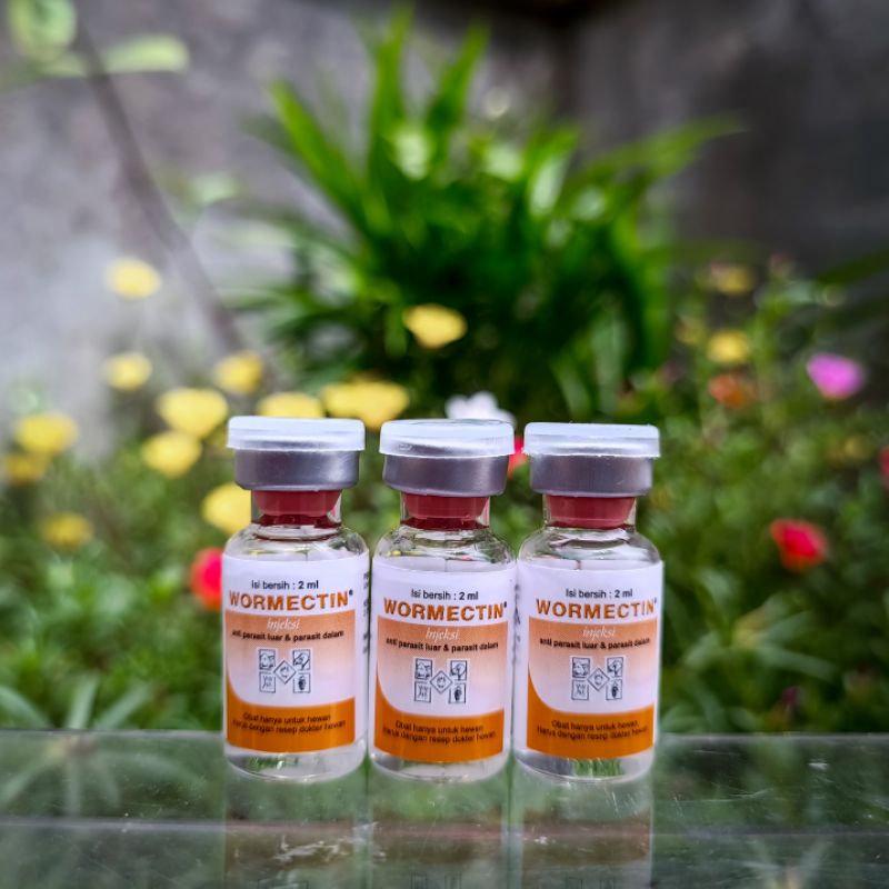 wormectin injek obat kutu inject anjing kucing sapi kambing injec hewan peliharaan parasit luar dala