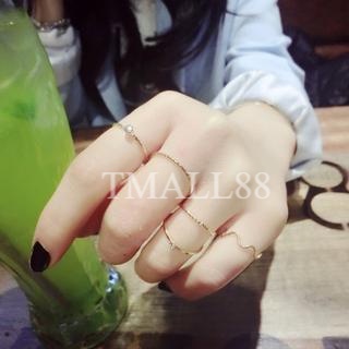 ♥TMALL88♥ Cincin Perak 5PCS H25 Wanita Fashion B15