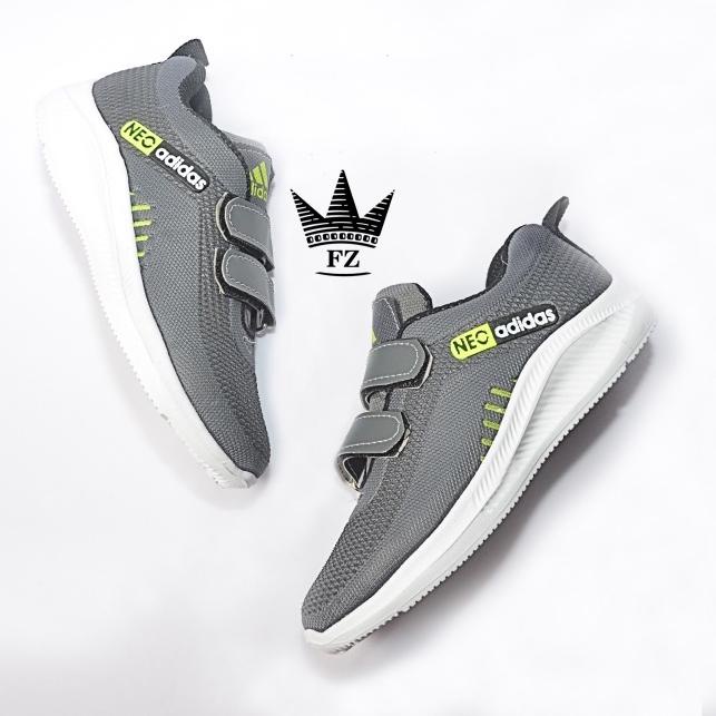 Terlaris sepatu adidas neo sepatu anak sekolah l-laki perempuan cewe cowo TK SD size 28sd37 velcro h