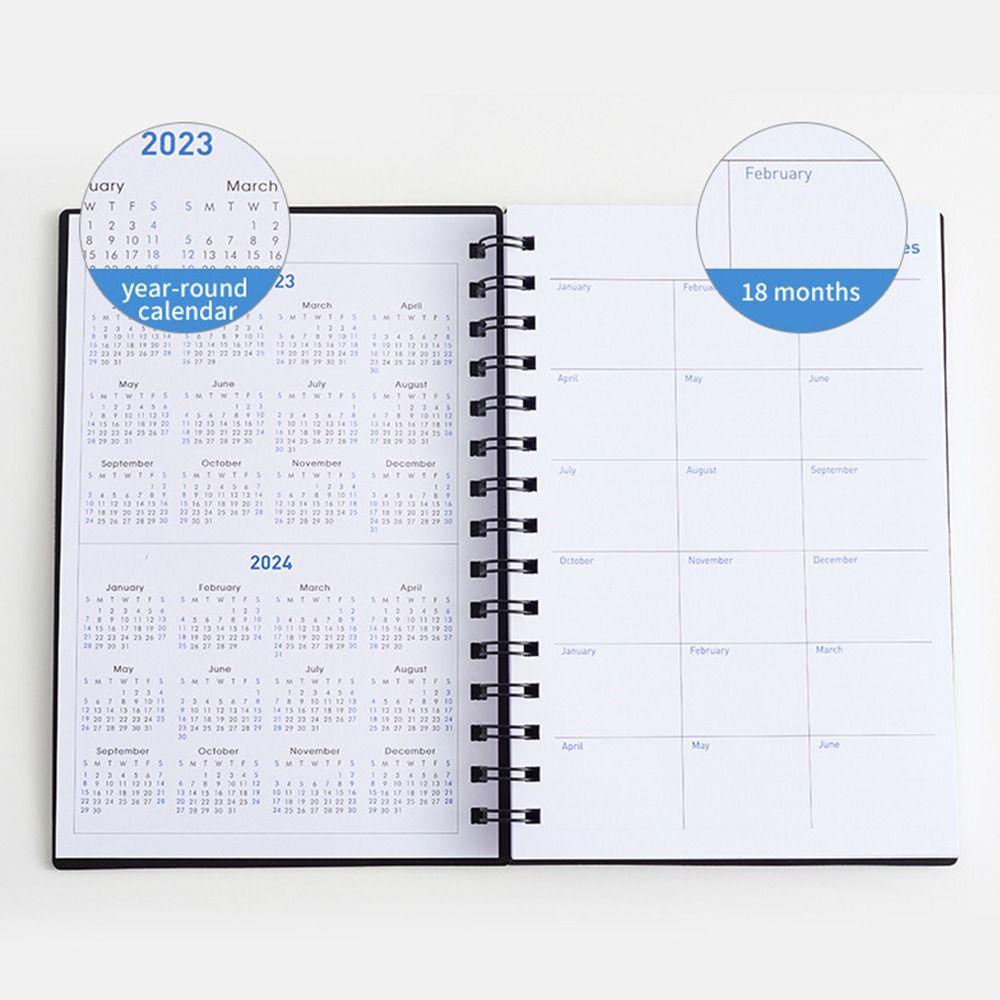 Buku Jadwal PREVA 2023-2024 18bulan Creativity Diary Planner