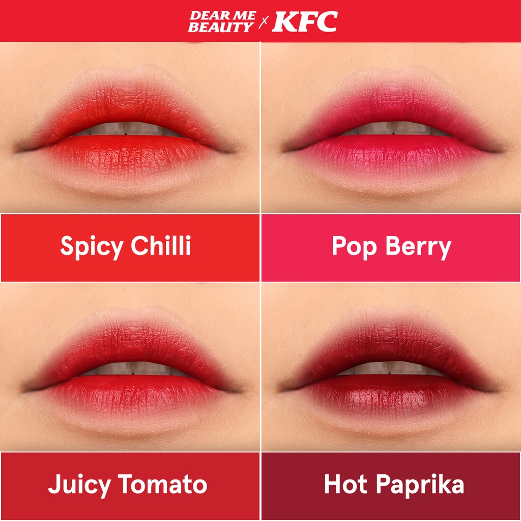 Dear Me Beauty X KFC Liptint