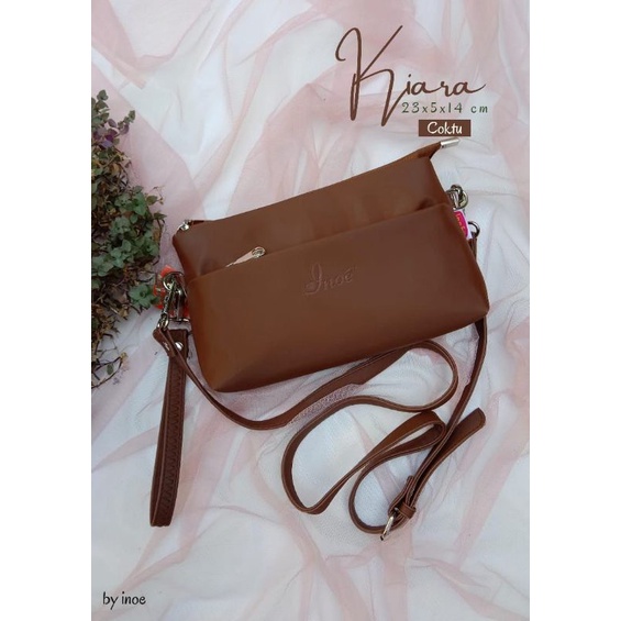 KIARA BY INOE TAS selempang wanita tas 2in1 BAG CLUTCH POUCH SLING BAG tas murah