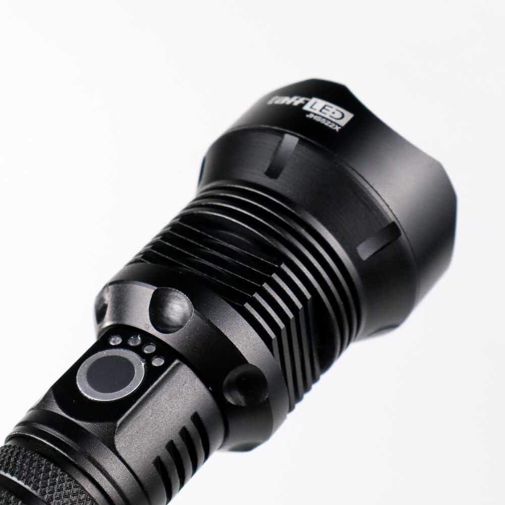 TaffLED Senter LED Outdoor Flashlight USB Rechargeable XHP 70.2 - JHS522X