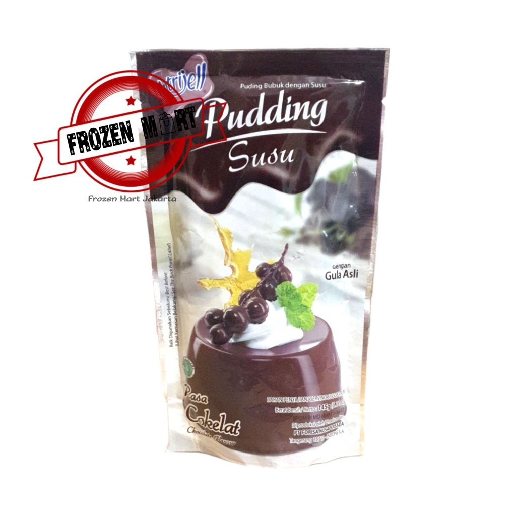 

NUTRIJELL Pudding Susu Rasa Coklat / Puding Chocolate 145 Gr