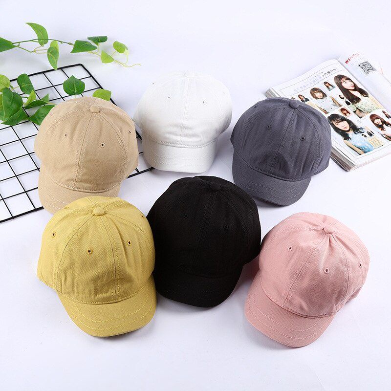 TOPI BASEBALL LIDAH PENDEK | TOPI KPOP KOREA LIDAH PENDEK PRIA WANITA BAHAN TWILL