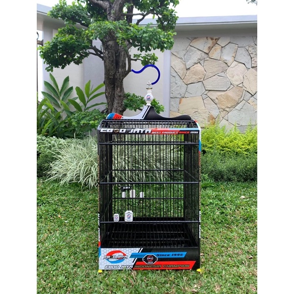 SANGKAR KANDANG KOTAK EBOD DECAL CHAMPION NO2