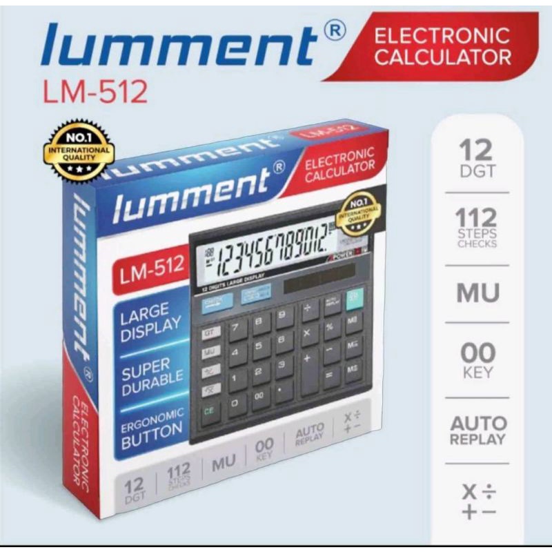 

Kalkulator Lumment LM512 Promo