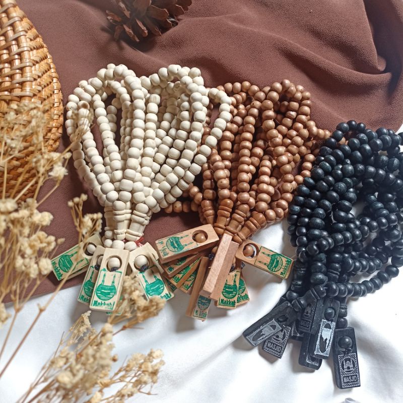 Tasbih kayu 33 butir | Tasbih