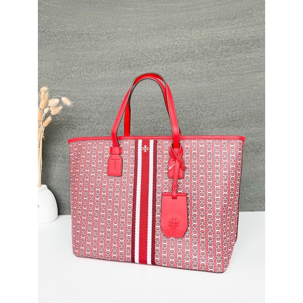 TORY BURCH GEMINI TOTEBAG SMALL IN RED