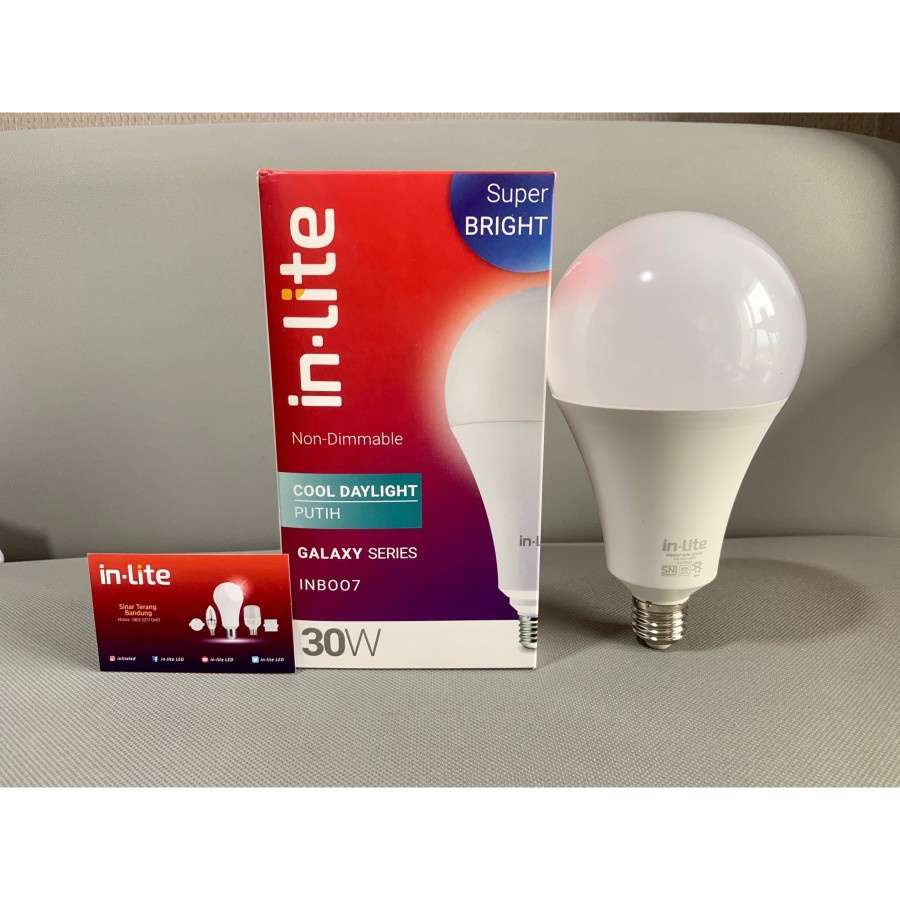 LAMPU BOHLAM LED BULB INLITE 30W 30 WATT - INB007